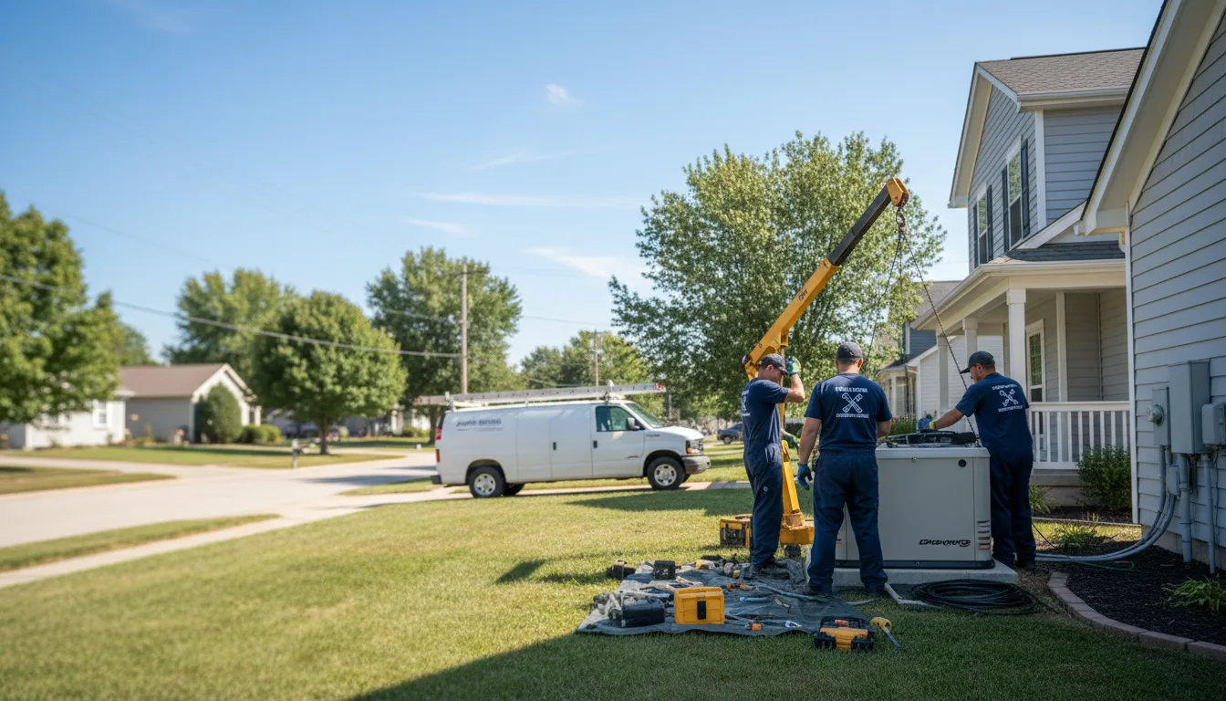 Generator Installation in Severy, KS near me